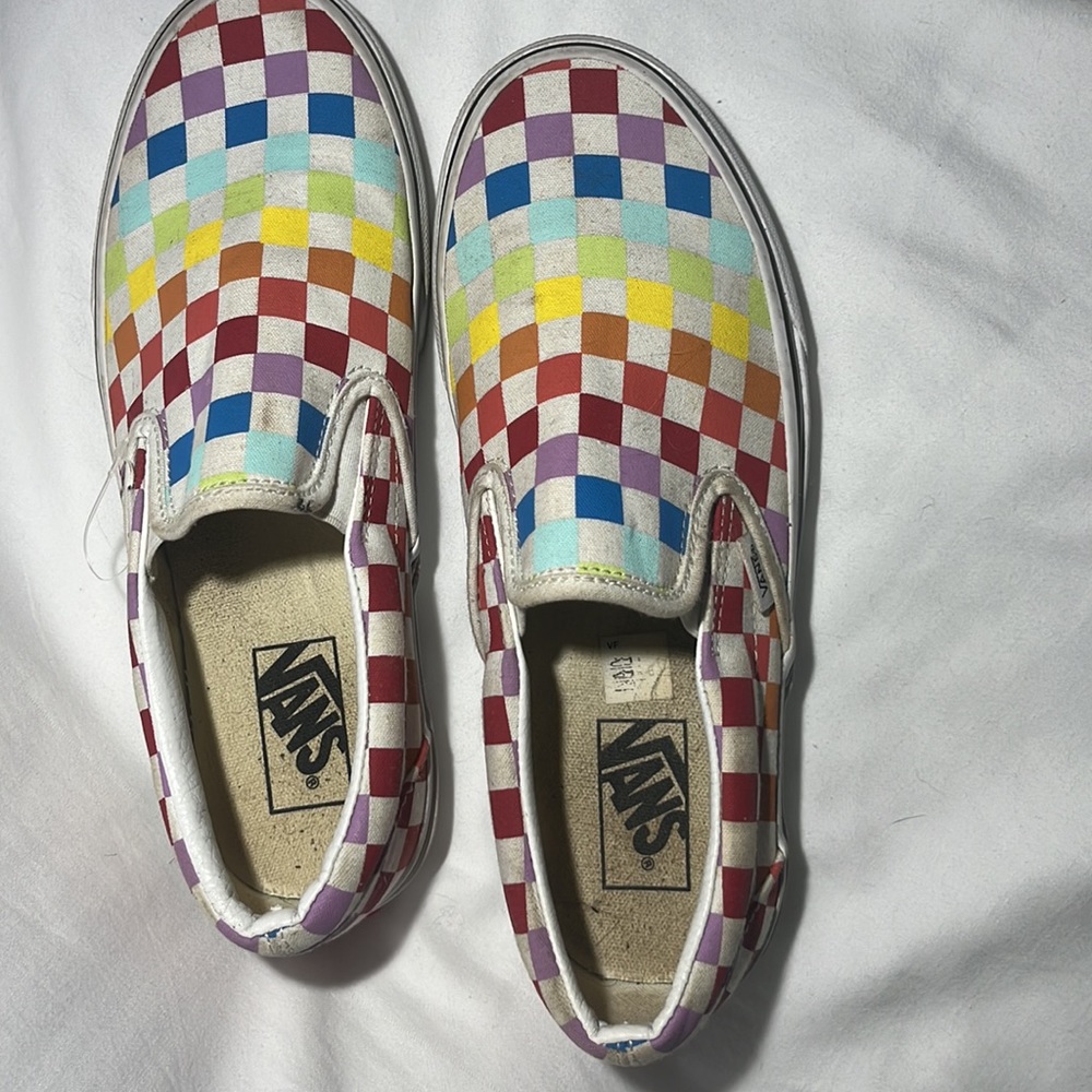 Vans Checkered Rainbow - Picture 2 of 4
